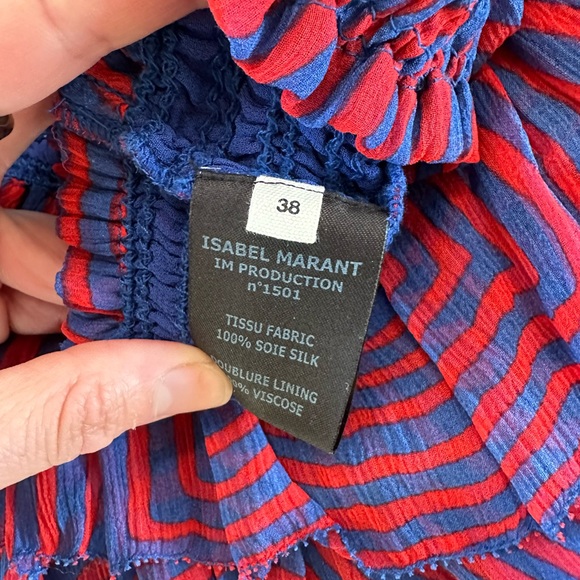 Isabal Marant - Derek Skirt - Silk Ruffle - S/ 38 - Picture 9 of 9